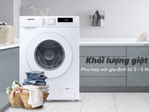 Máy giặt Samsung Inverter 9 kg WW90T3040WW/SV - Khối lượng giặt 9 kg