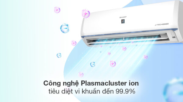 Máy lạnh Sharp Inverter 1 HP AH-XP10BSW - Khả năng lọc không khí