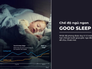 Chế độ Good Sleep mang lại giấc ngủ trọn vẹn, thoải mái