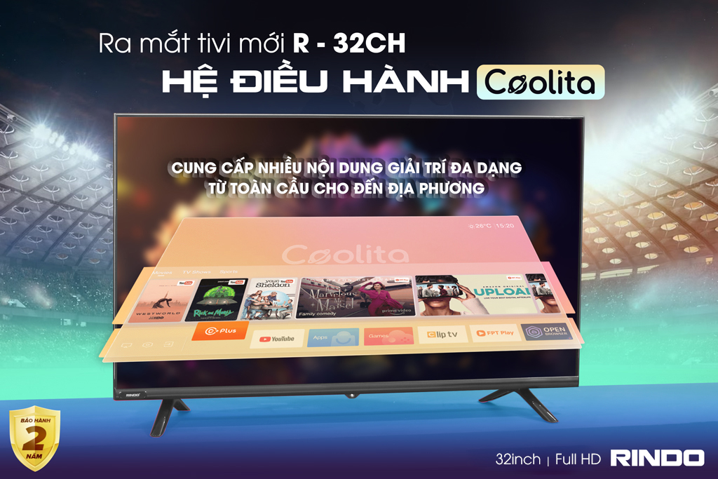 Tivi Led HD 32Inch R 32CH 1