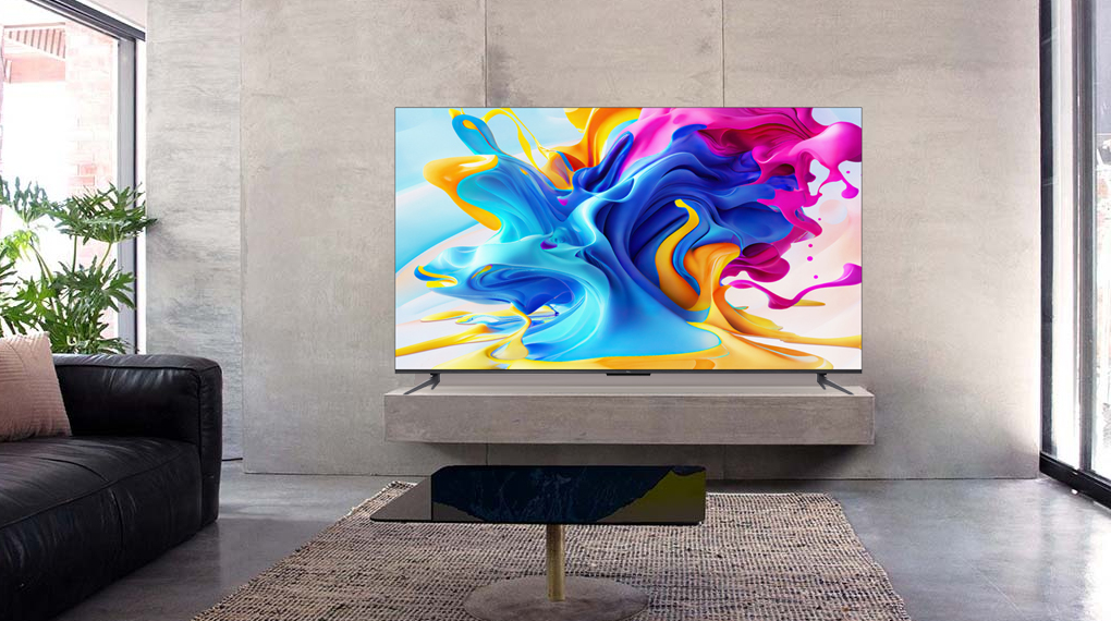 Google Tivi QLED TCL 4K 50 inch 50Q646 - Tổng quan thiết kế