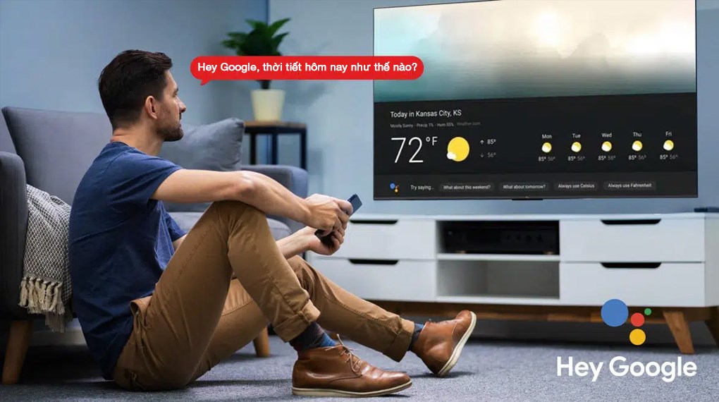 Google Tivi QLED TCL 4K 65 inch 65C69B - Tiện ích