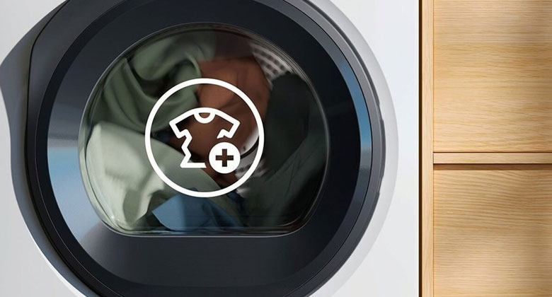 Máy sấy bơm nhiệt Electrolux - Ngăn ngừa vết nhăn và nếp gấp