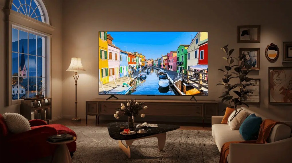 Google Tivi QLED TCL 4K 43 inch 43C69B - Tổng quan thiết kế