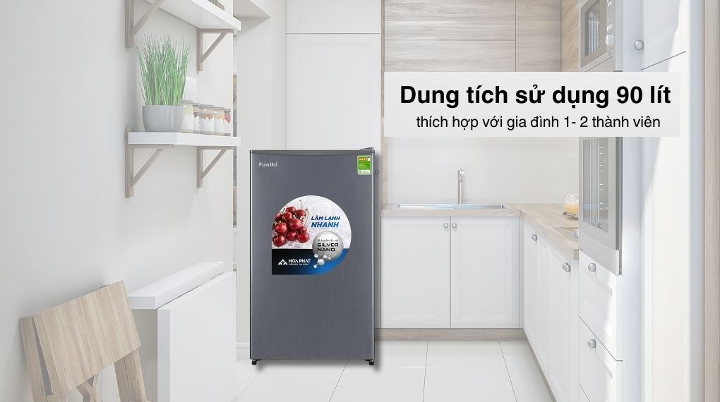 Tủ lạnh Funiki 90 lít FR-91CD - Tổng quan thiết kế