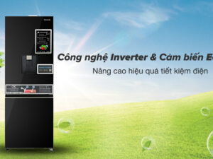 Tủ lạnh Panasonic Inverter 300 lít NR-BV331WGKV - Công nghệ Inverter & Cảm biến Econavi nâng cao hiệu quả tiết kiệm điện