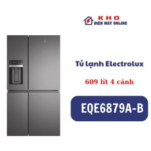 Tủ lạnh Electrolux EQE6879A-B | Inverter 609 Lít 4 cánh 3 EQE6879A-B