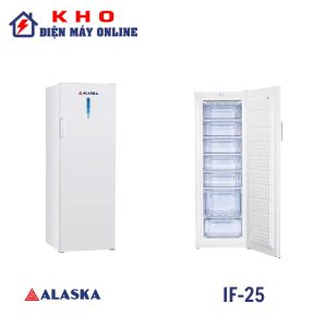 Tủ đông đứng Alaska IF-25 250 lít 1 ngăn đông 1 cửa 3 IF-25