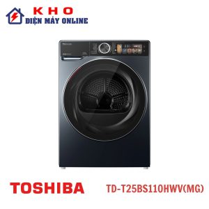 Máy sấy Toshiba TD-T25BS110HWV(MG) 10kg bơm nhiệt 3 TD-T25BS110HWV(MG)