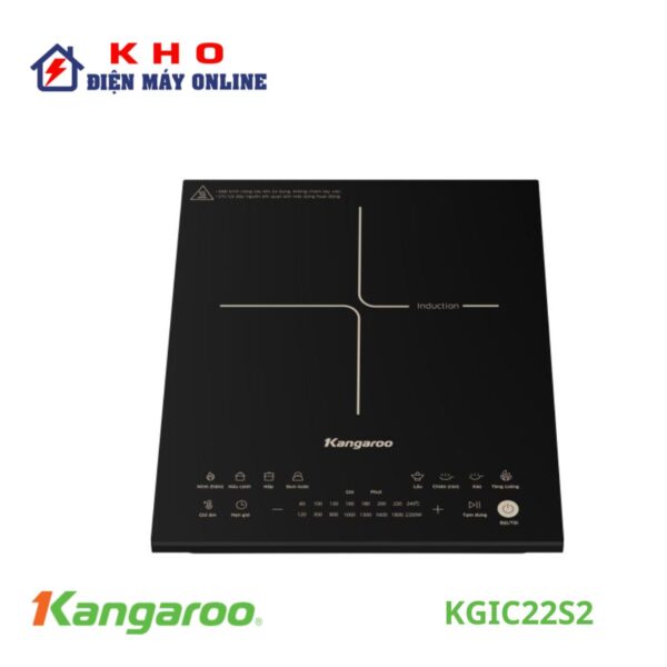 Bếp từ đơn Kangaroo KGIC22S2 | 1 vùng nấu lắp dương