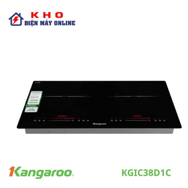 Bếp từ đôi Kangaroo KGIC38D1C | 2 vùng nấu lắp âm