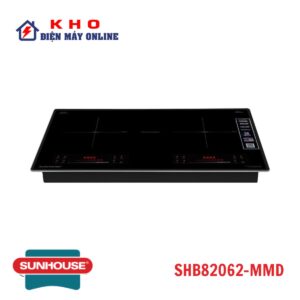 Bếp từ đôi Sunhouse SHB82062-MMD | 2 vùng nấu lắp âm 3 SHB82062-MMD