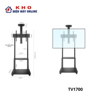 Giá treo tivi di động nhập khẩu TV1700 ( 32'' - 70'' ) giá rẻ 3 TV1700