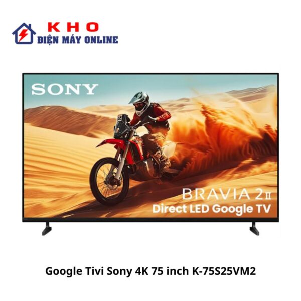 Google Tivi Sony K-75S25 75 inch 4K LED
