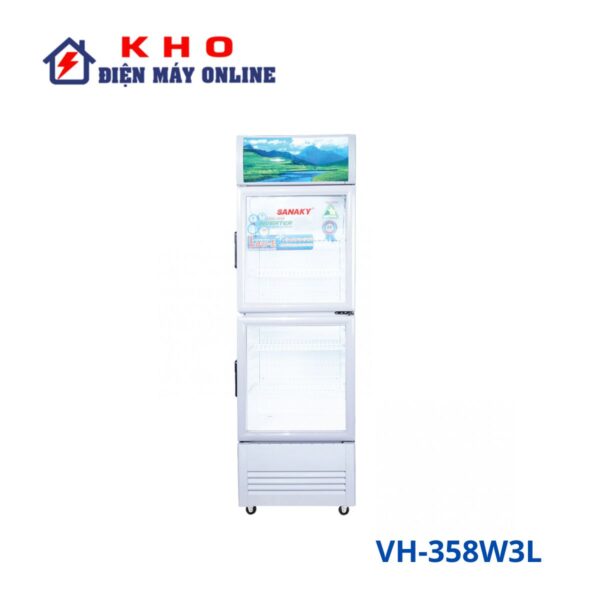 Tủ mát Sanaky VH-358W3L 290 lít Inverter 2 cánh