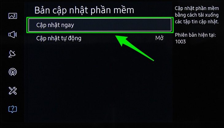 Cách nâng cấp, cập nhật phần mềm trên tivi Samsung bằng Internet, USB 5 Cách cập nhật phần mềm tivi Samsung bằng Internet