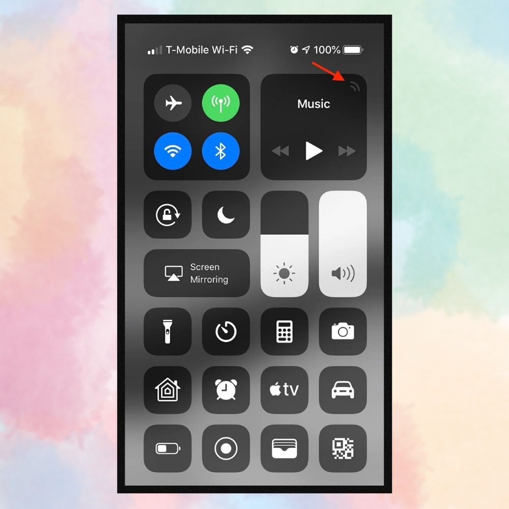 Cách chia sẻ màn hình từ iPhone lên tivi Sony bước 1 Cách chia sẻ màn hình từ iPhone lên tivi Sony bước 1