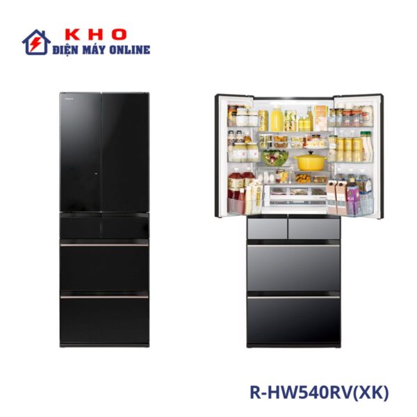 Tủ lạnh Hitachi R-HW540RV (XK) | 540L 6 cánh inverter