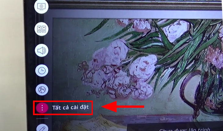  Chọn “Tất cả cài đặt”