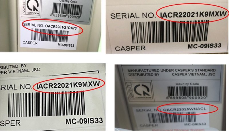 Đăng ký, kích hoạt, kiểm tra bảo hành điện tử Casper 7 Tra cứu thông tin bảo hành Casper qua tổng đài