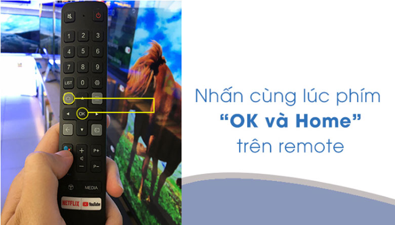 Cách kết nối điều khiển giọng nói trên tivi TCL qua Youtube 2 Điều khiển tivi TCL bằng giọng nói: Bước 2