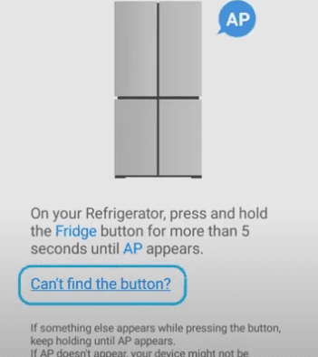 Nếu màn hình tự bỏ qua bạn nhấn "không thể tìm thấy nút".