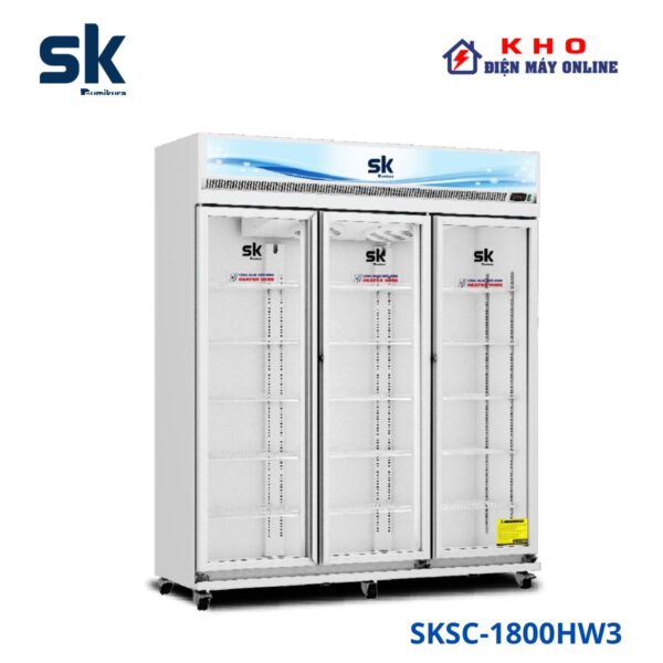 Tủ mát Sumikura SKSC-1800HW3 | 1800L 3 cánh đứng