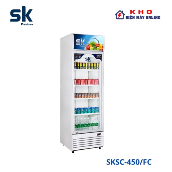 Tủ mát Sumikura SKSC-450/FC | 450L 1 cánh mặt kính